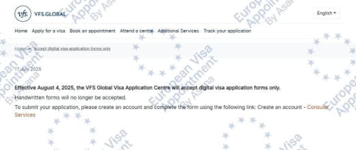 طبق اطلاعیه VFS سفارت هلند 🇳🇱 در ایران از تاریخ ۴ آگوست ۲۰۲۵ سنتر VFS در تهران پذیرا اپل…